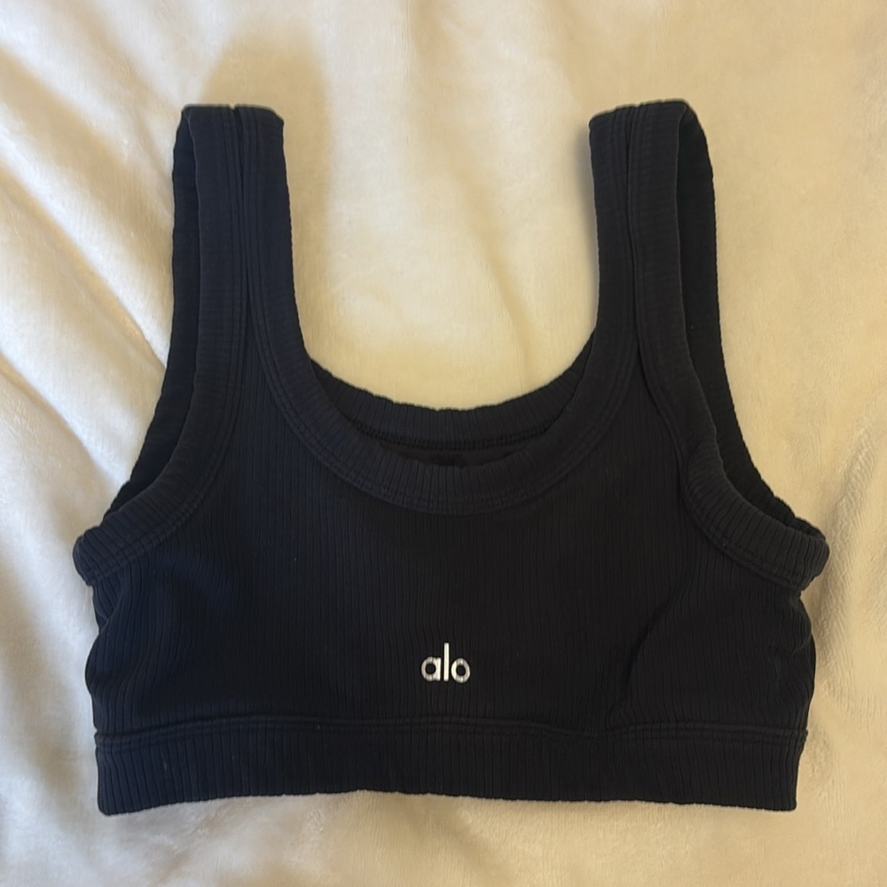 ALO Yoga Black Sports Bra